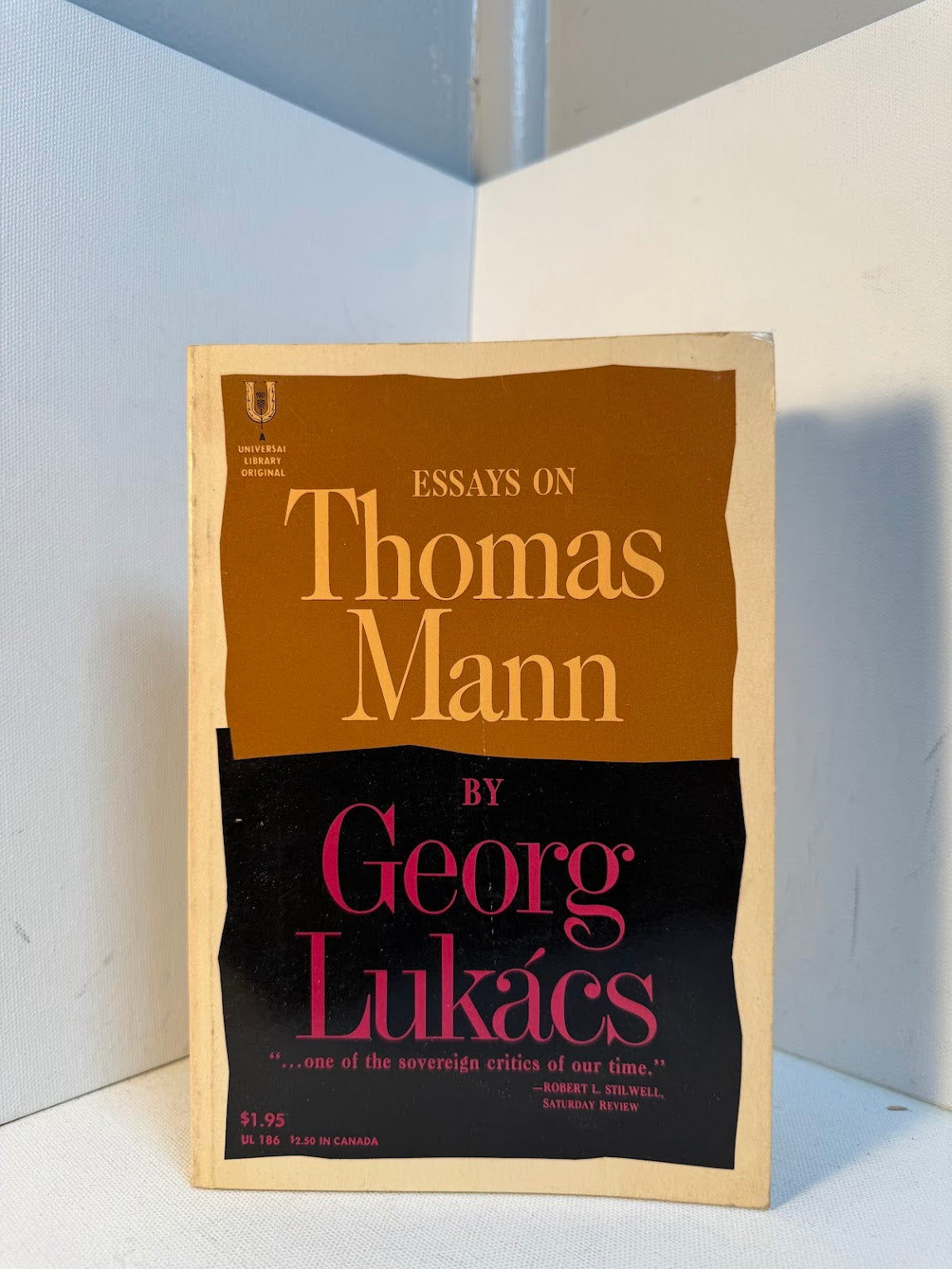 Essays on Thomas Mann by Georg Lukacs