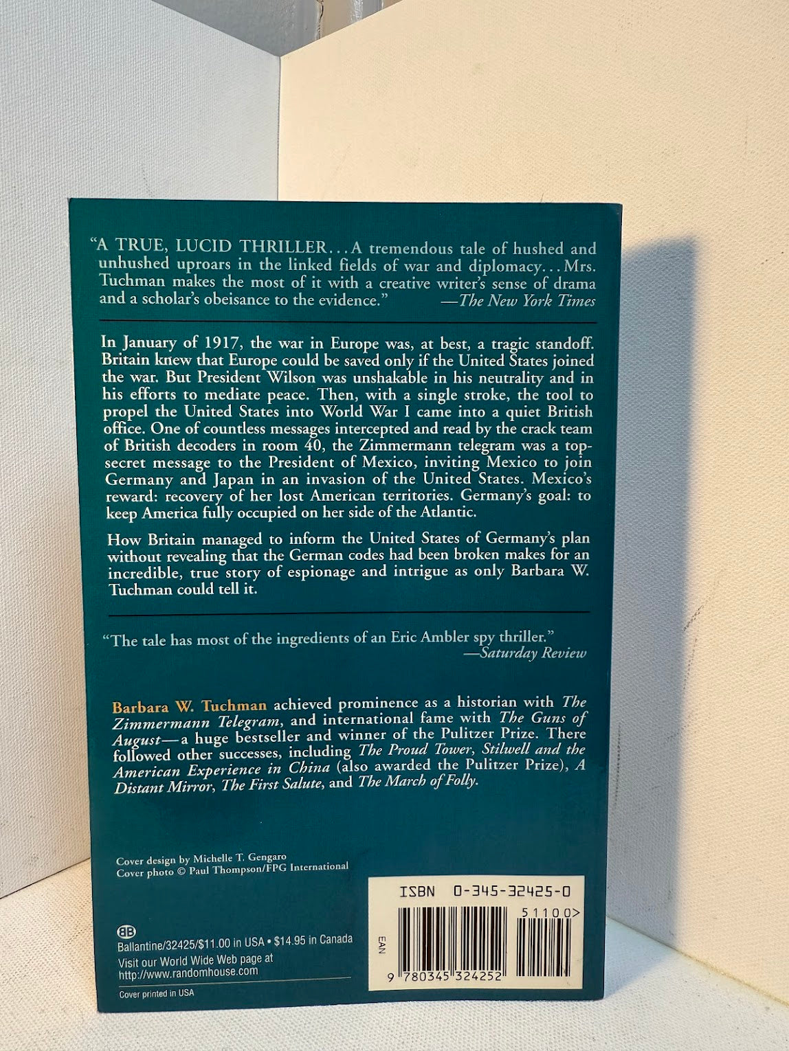 The Zimmerman Telegraph by Barbara Tuchman