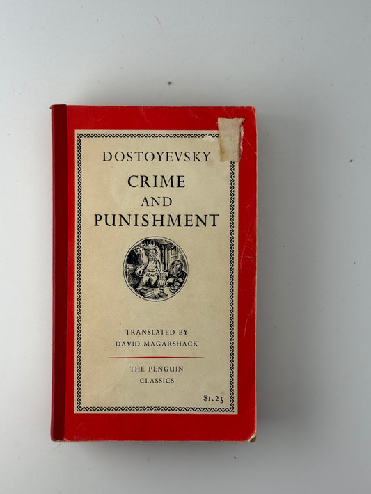 Crime and Punishment by Dostoyevsky