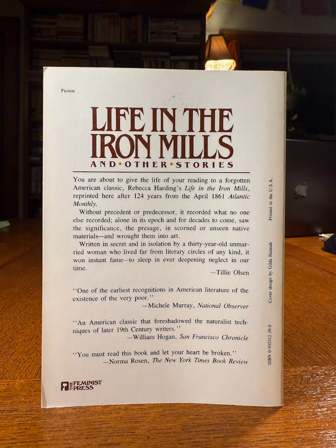 Life in the Iron Mills by Rebecca Harding Davis