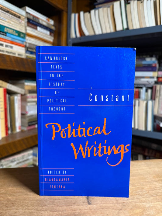 Political Writings by Benjamin Constant
