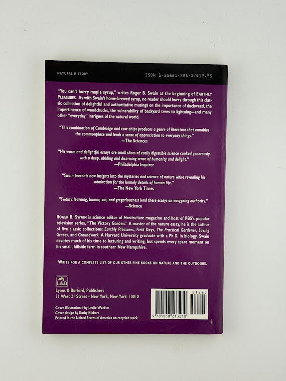 Earthly Pleasures by Roger B. Swain