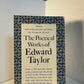 The Poetical Works of Edward Taylor edited by Thomas H. Johnson