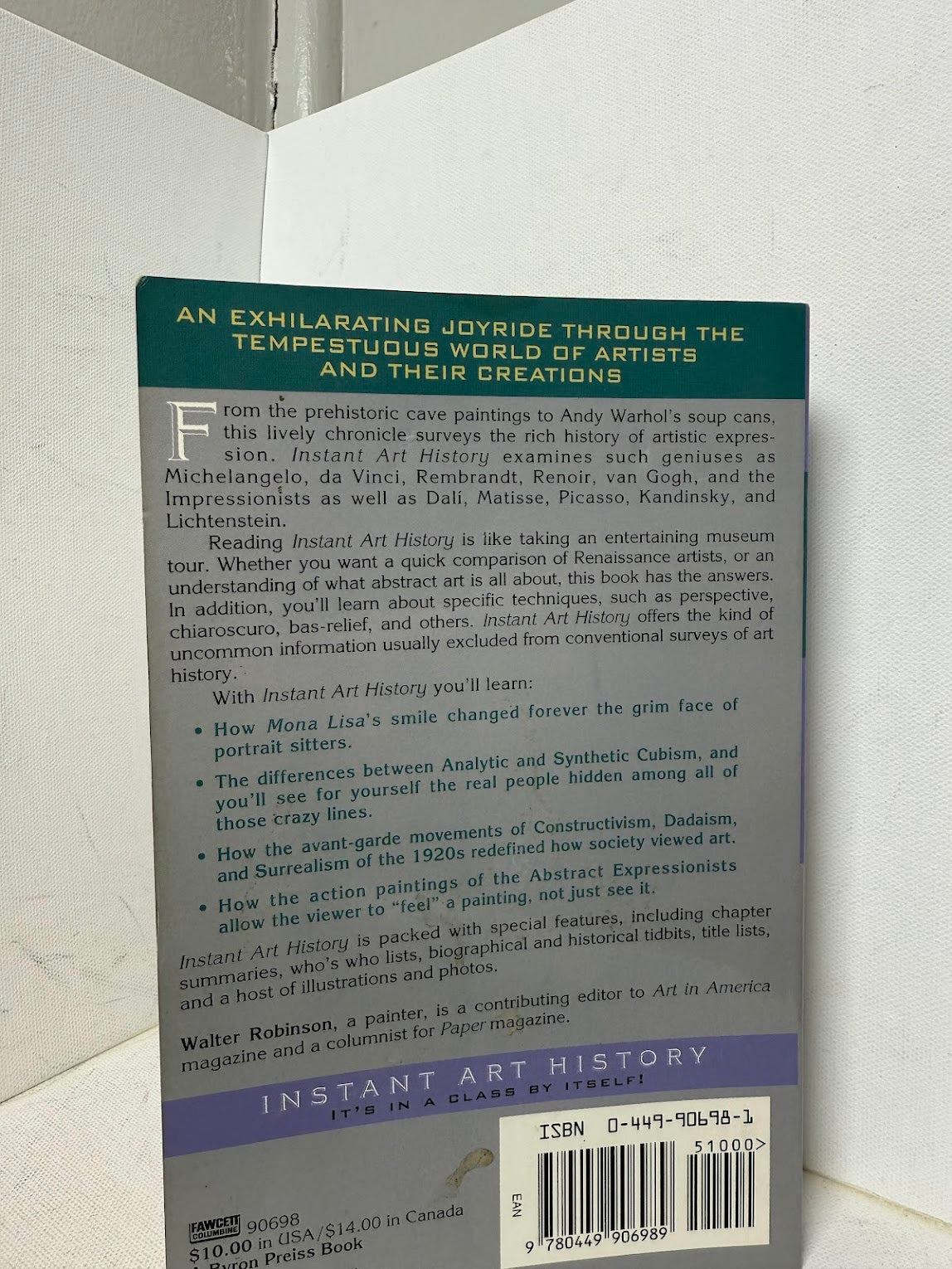 Instant Art History by Walter Robinson