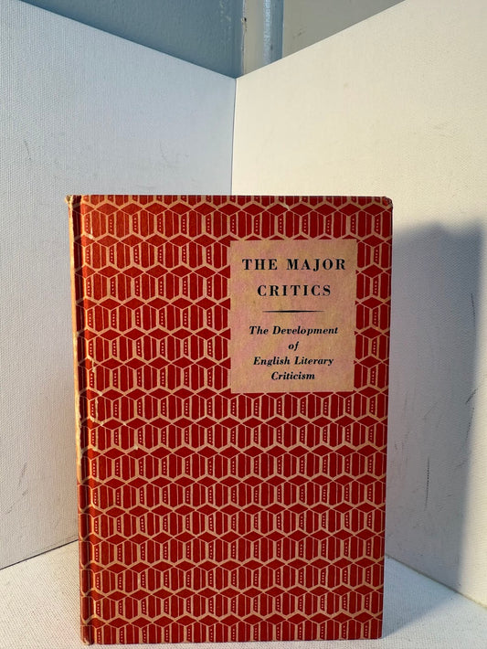 The Major Critics - The Development of English Literary Criticism