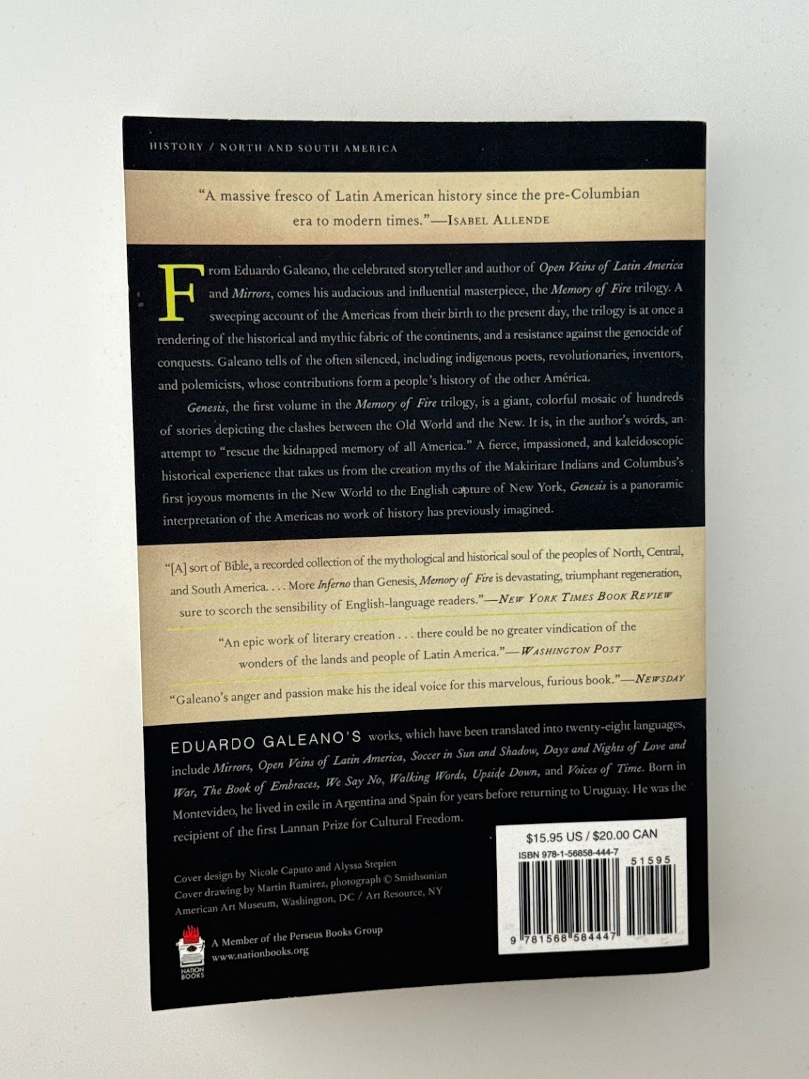 Genesis by Eduardo Galeano