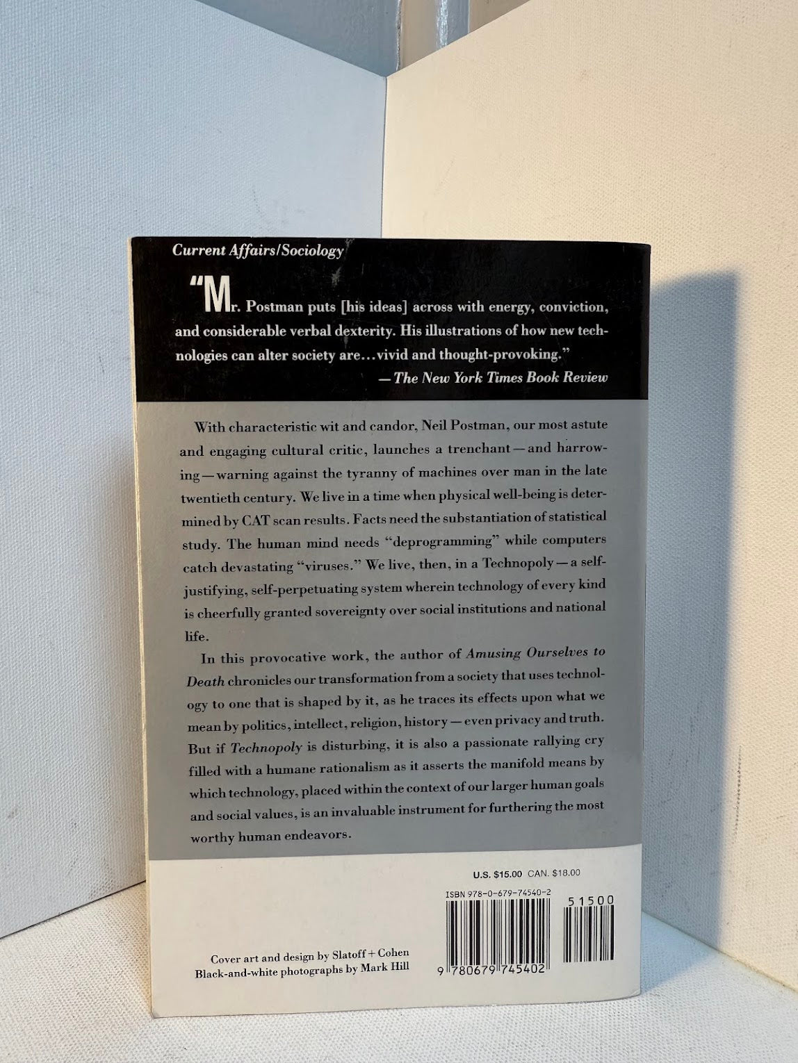 Technopoly by Neil Postman