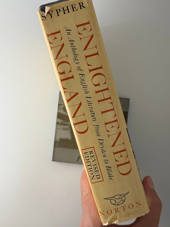 Enlightened England edited by Wylie Sypher