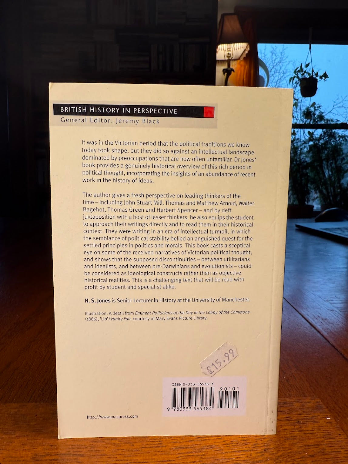 Victorian Political Thought by H.S. Jones