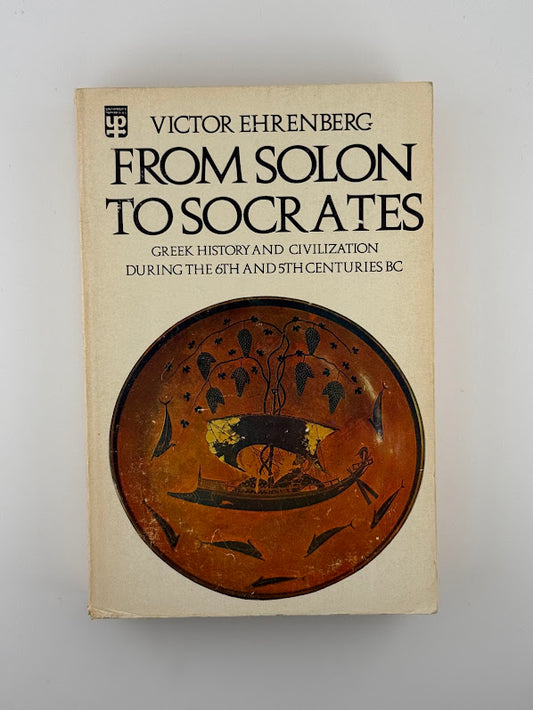 From Solon to Socrates by Victor Ehrenberg