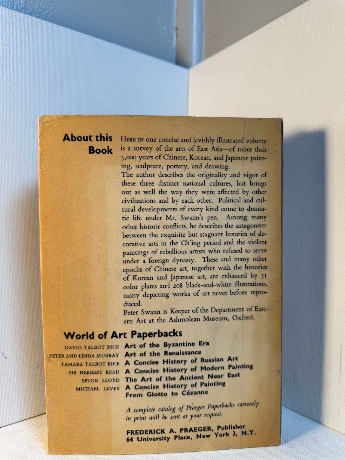 Art of China, Korea and Japan by Peter Swann