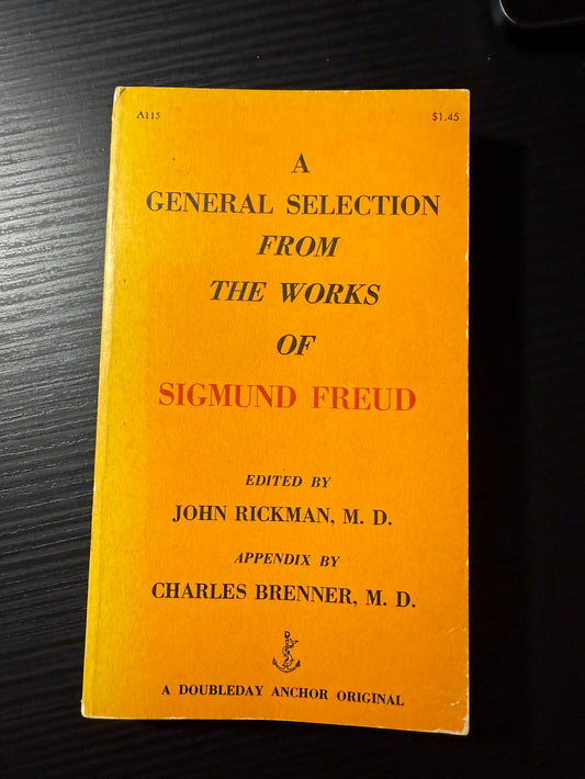 A General Selection from the Works of Sigmund Freud
