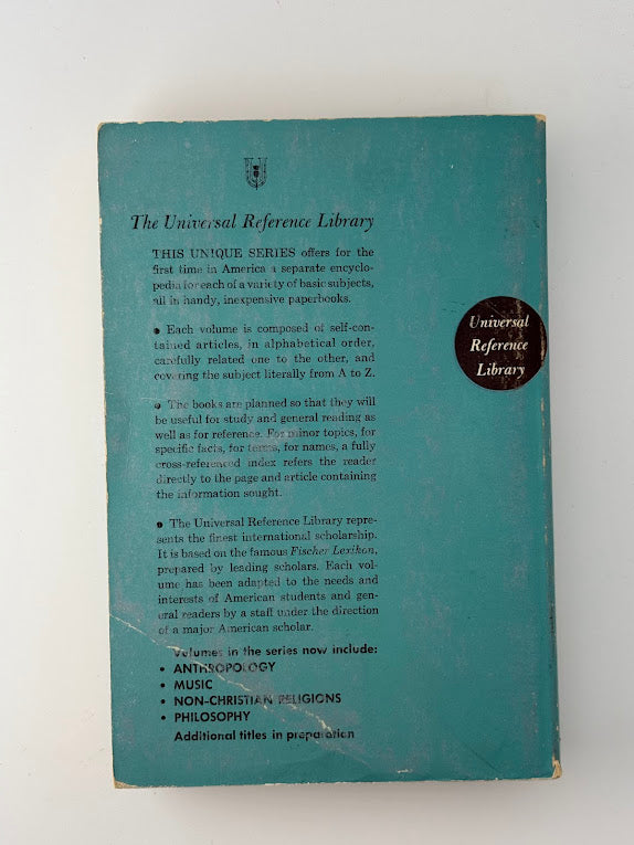 Anthropology A to Z edited by Carleton S. Coon