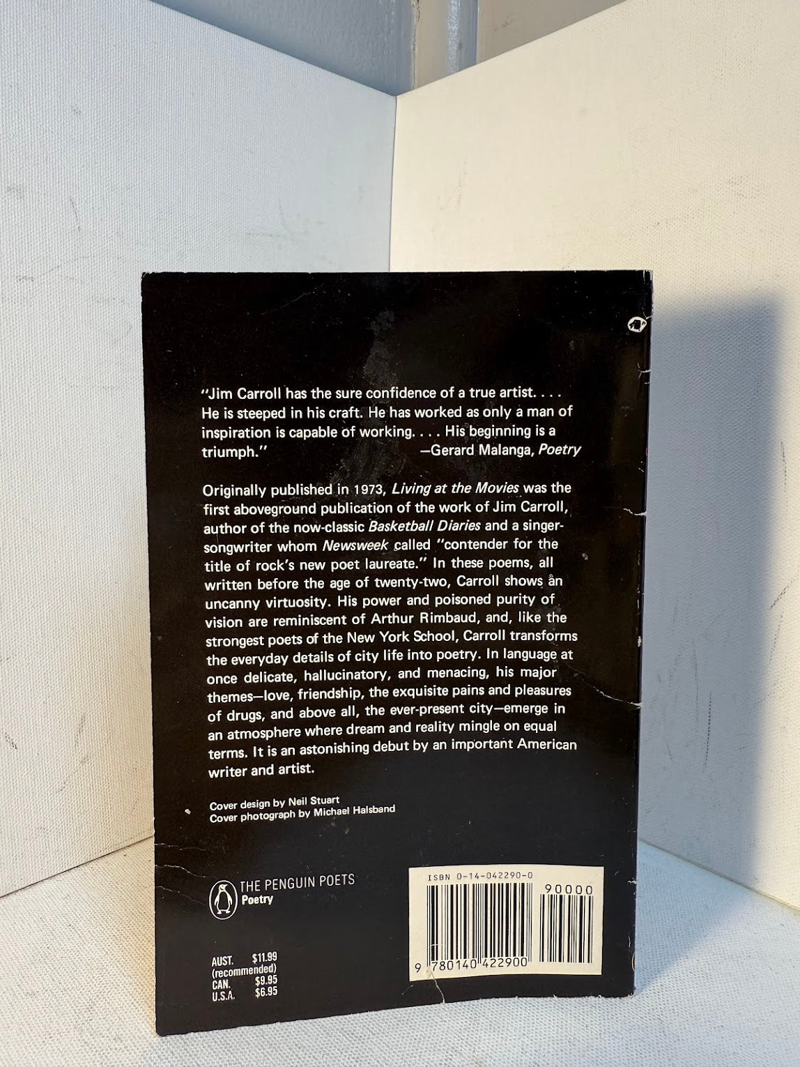 Living at the Movies by Jim Carroll