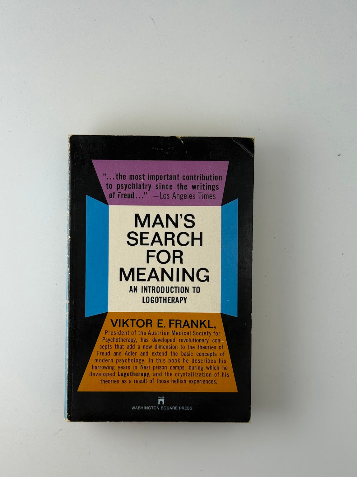 Man's Search For Meaning by Viktor Frankl