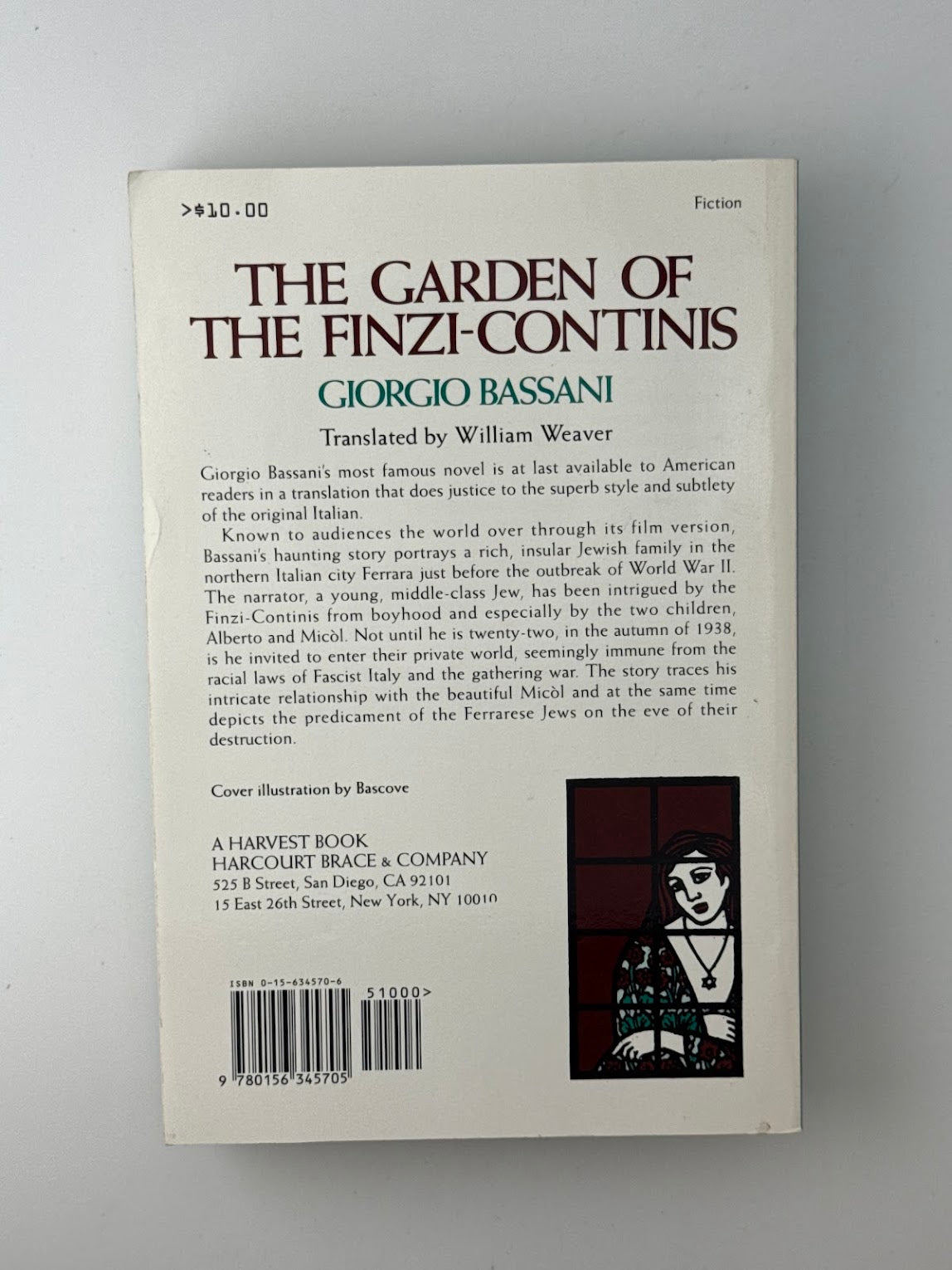 The Garden of the Finzi-Continis by Giorgio Bassani