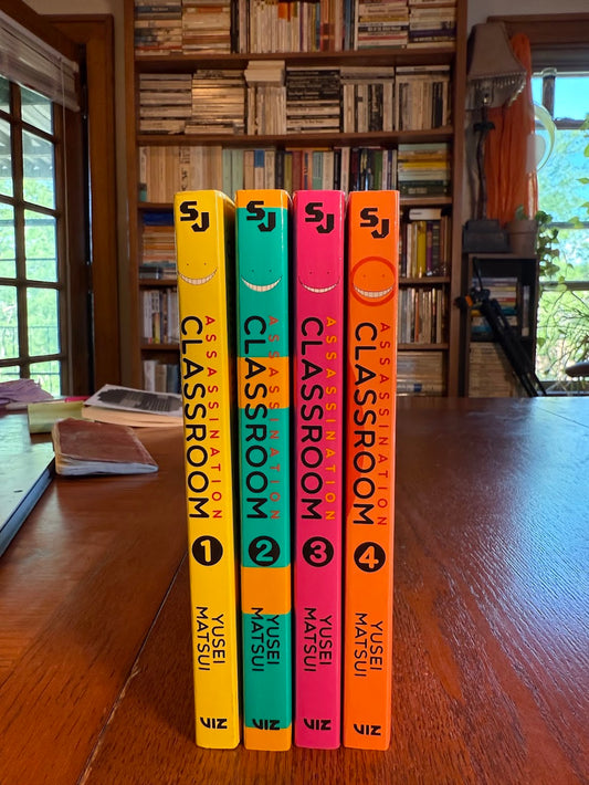 Assassination Classroom by Yusei Matsui (Vol1-4)