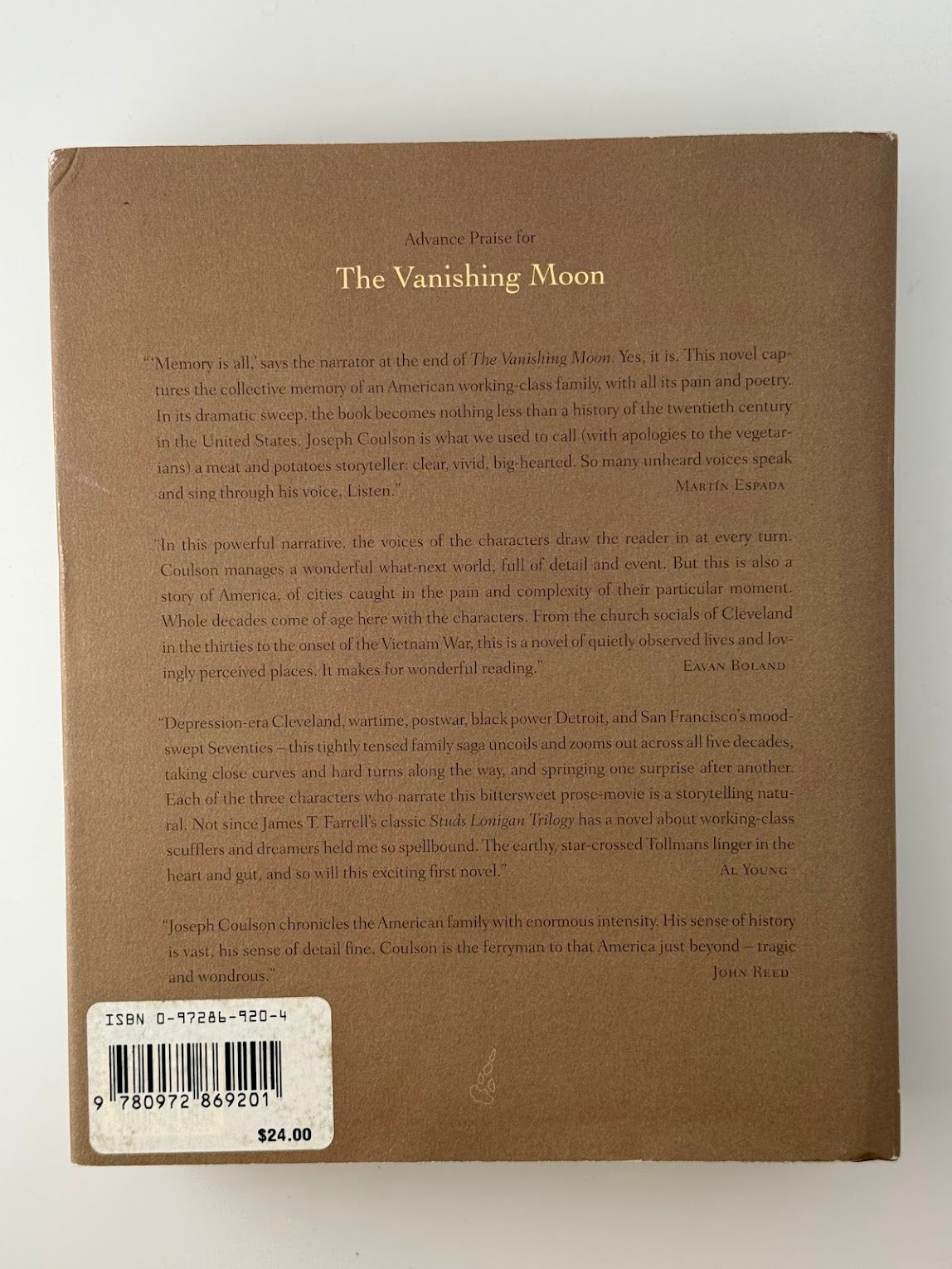 The Vanishing Moon by Joseph Coulson