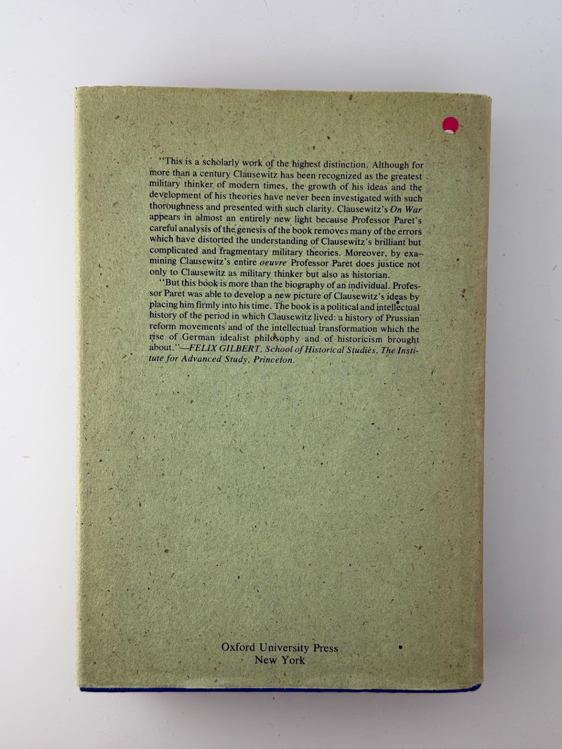 Clausewitz and the State by Peter Paret