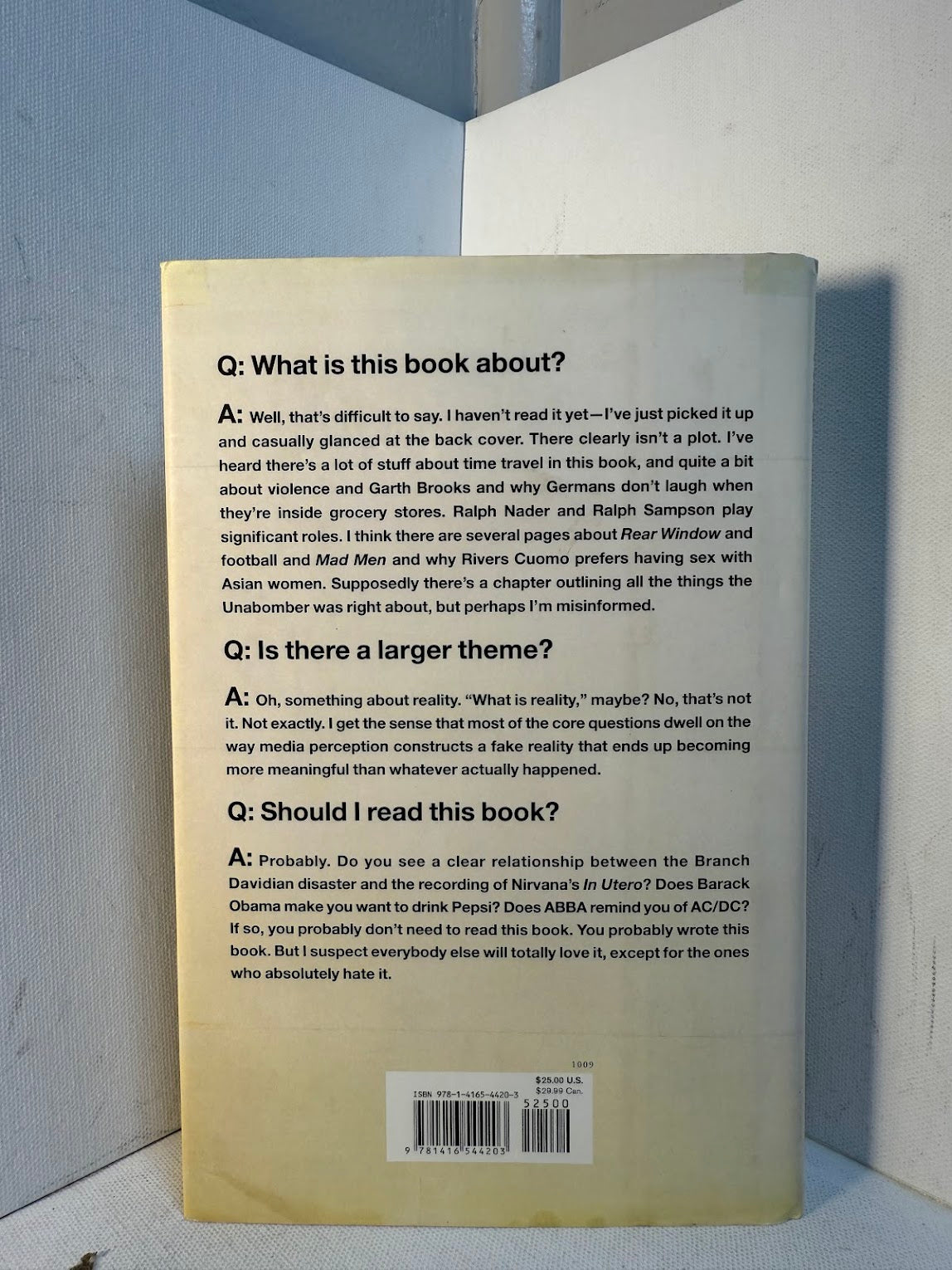 Eating the Dinosaur by Chuck Klosterman