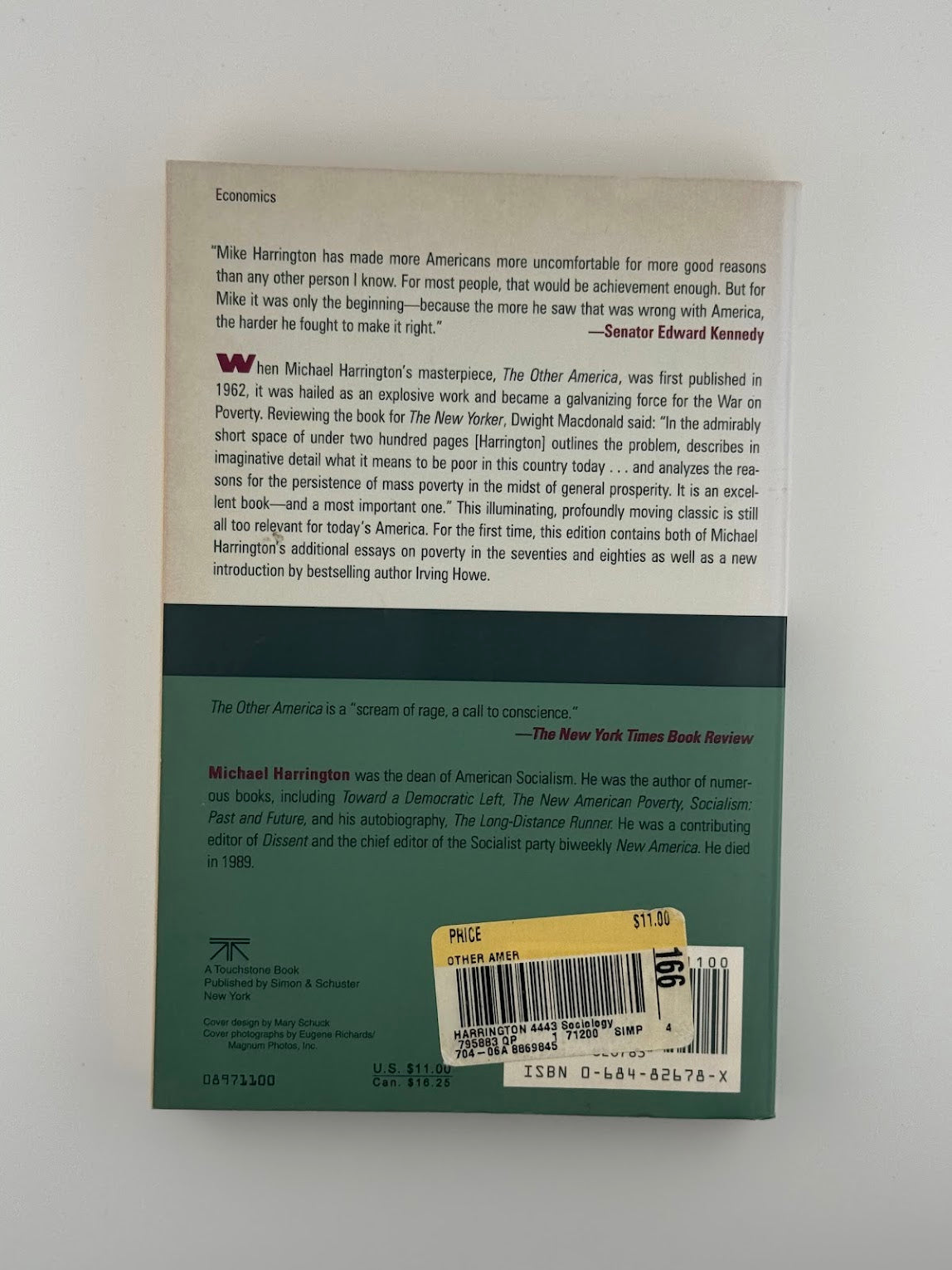 The Other America by Michael Harrington