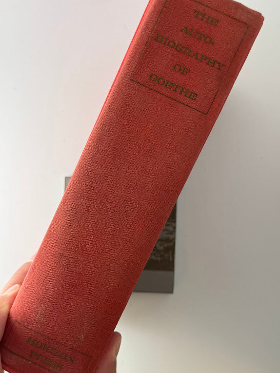 The Autobiography of Goethe