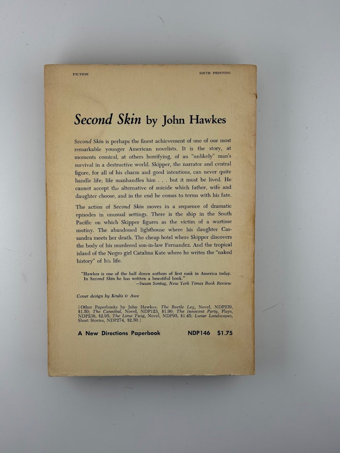 Second Skin by John Hawkes