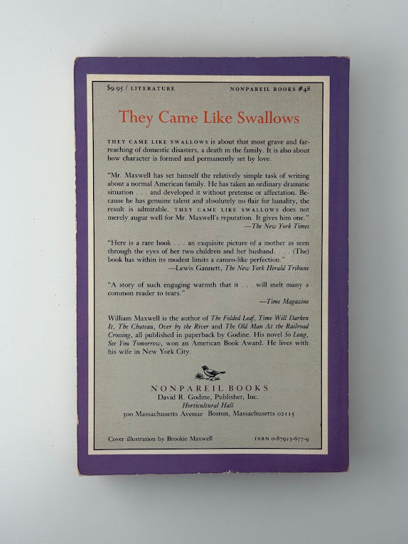They Came Like Swallows by William Maxwell