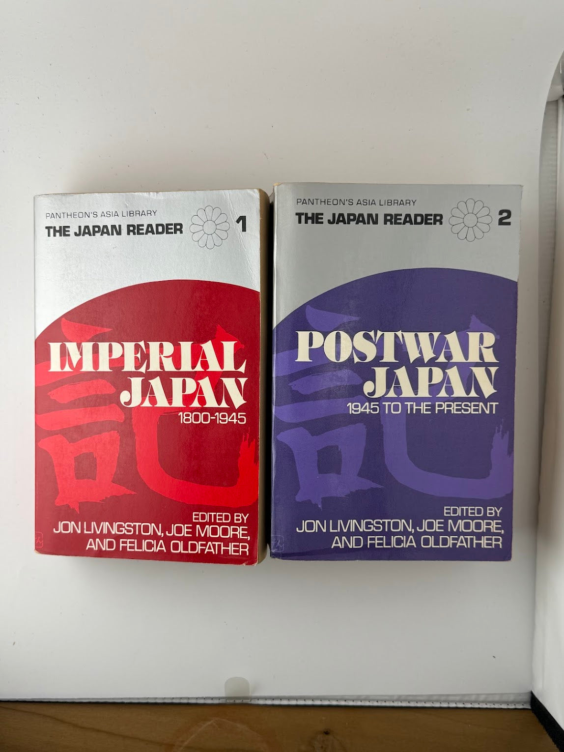 Imperial Japan & Postwar Japan edited by Livingston, Moore and Oldfather
