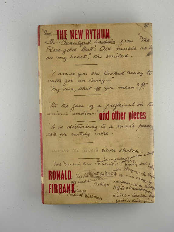The New Rhythm and Other Pieces by Ronald Firbank