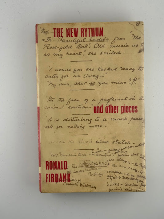 The New Rhythm and Other Pieces by Ronald Firbank