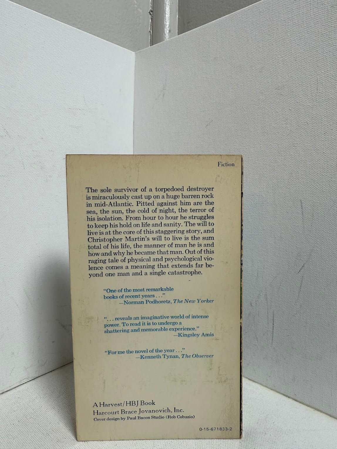 Pincher Martin by William Golding