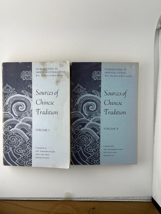 Sources of Chinese Tradition (2vol)