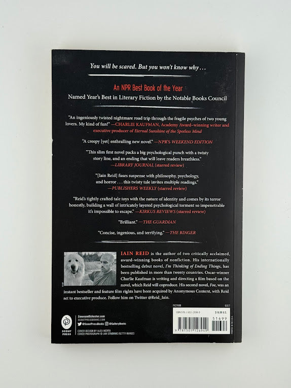 I'm Thinking of Ending Things by Iain Reid