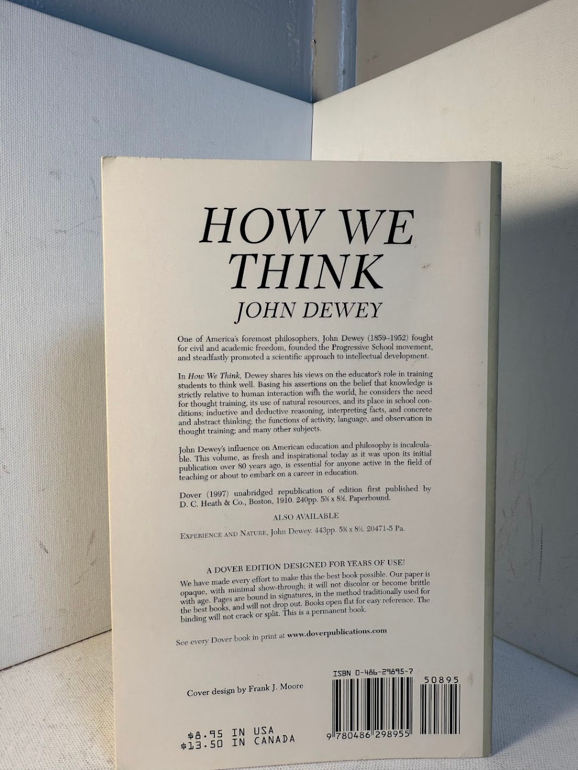 How We Think by John Dewey