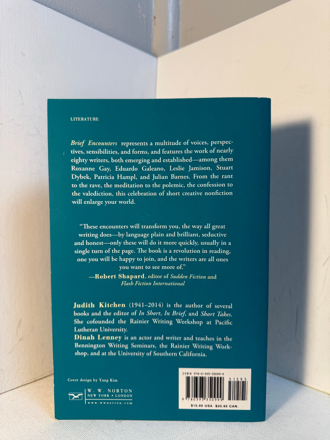 Brief Encounters edited by Judith Kitchen and Dinah Lenney