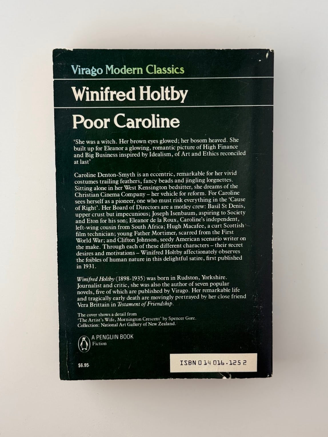Poor Caroline by Winifred Holtby