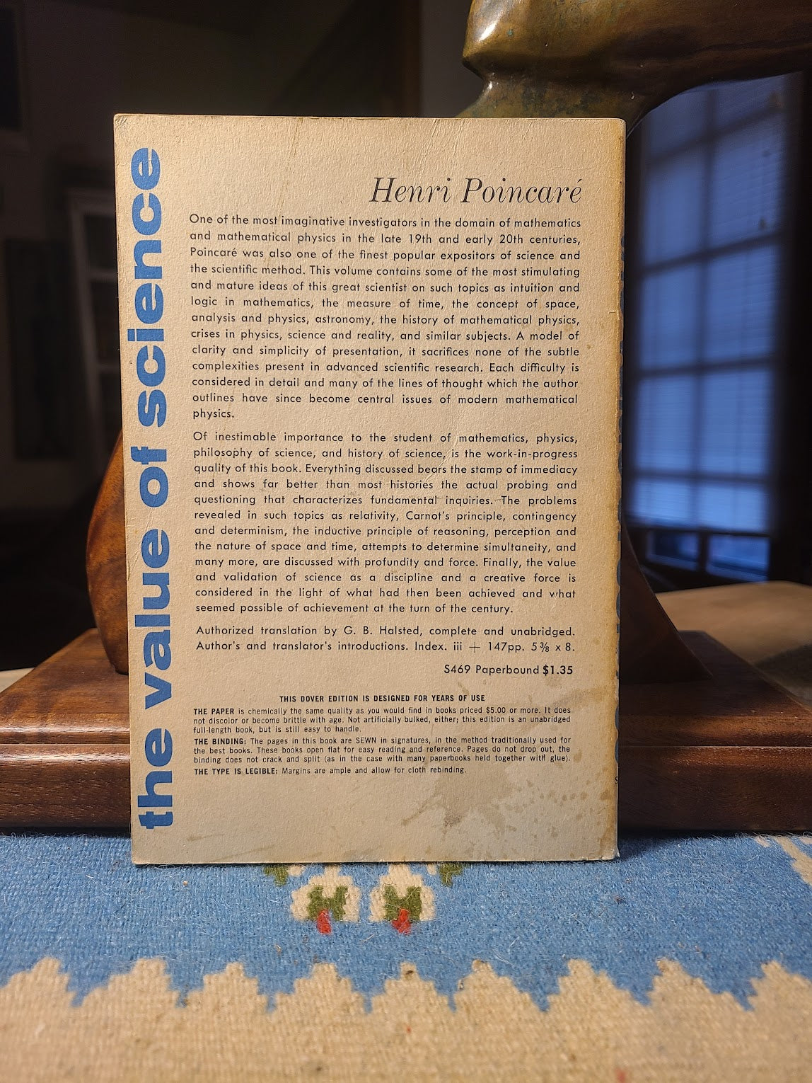 The Value of Science by Henri Poincare