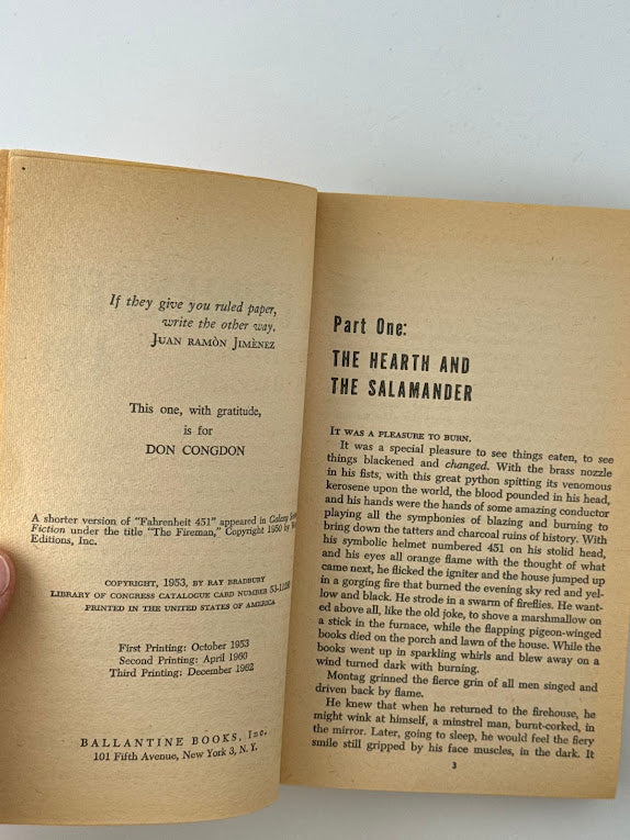 Fahrenheit 451 by Ray Bradbury