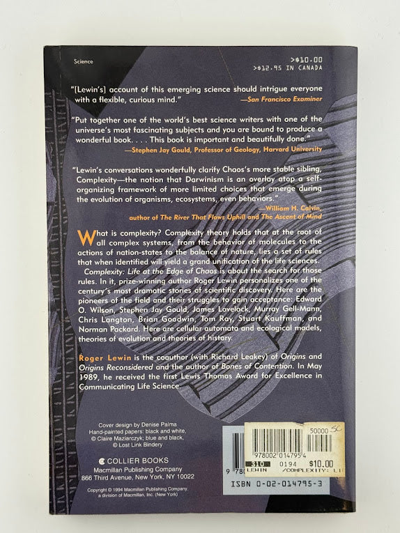 Complexity by Roger Lewin