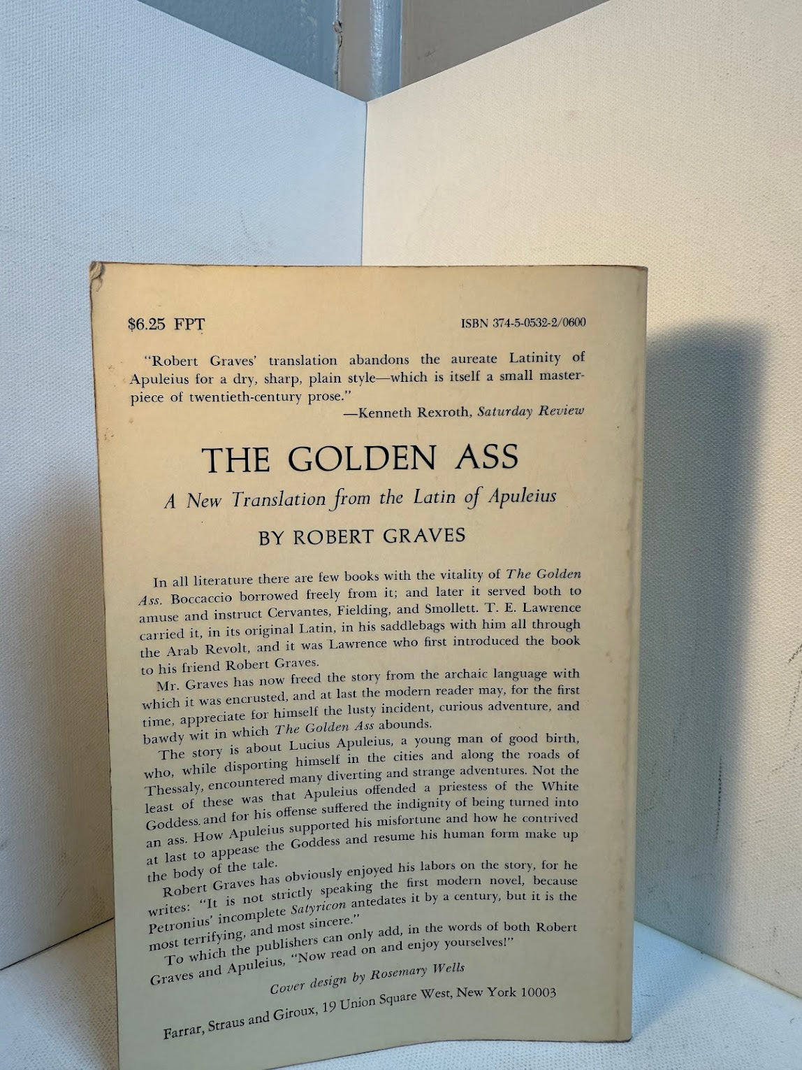 The Golden Ass translated by Robert Graves