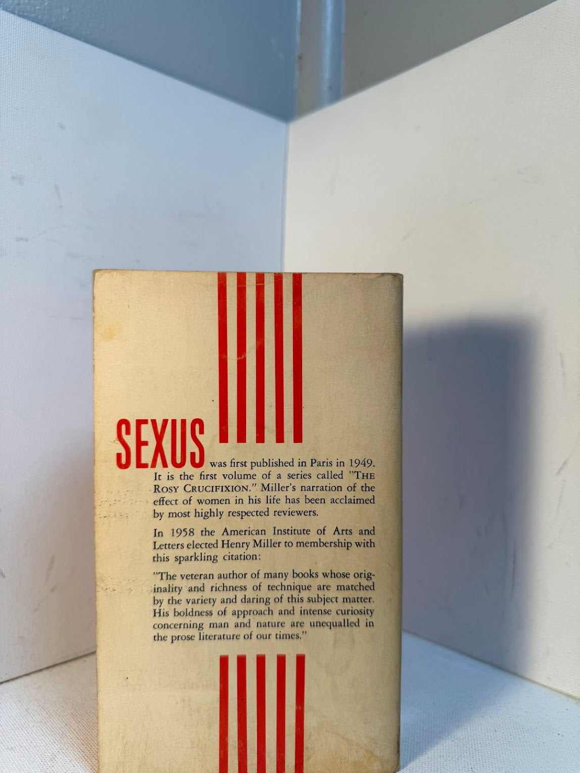 Sexus by Henry Miller