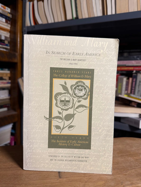 In Search of Early America - The William & Mary Quarterly