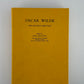 Oscar Wilde - The Critical Heritage edited by Karl Beckson