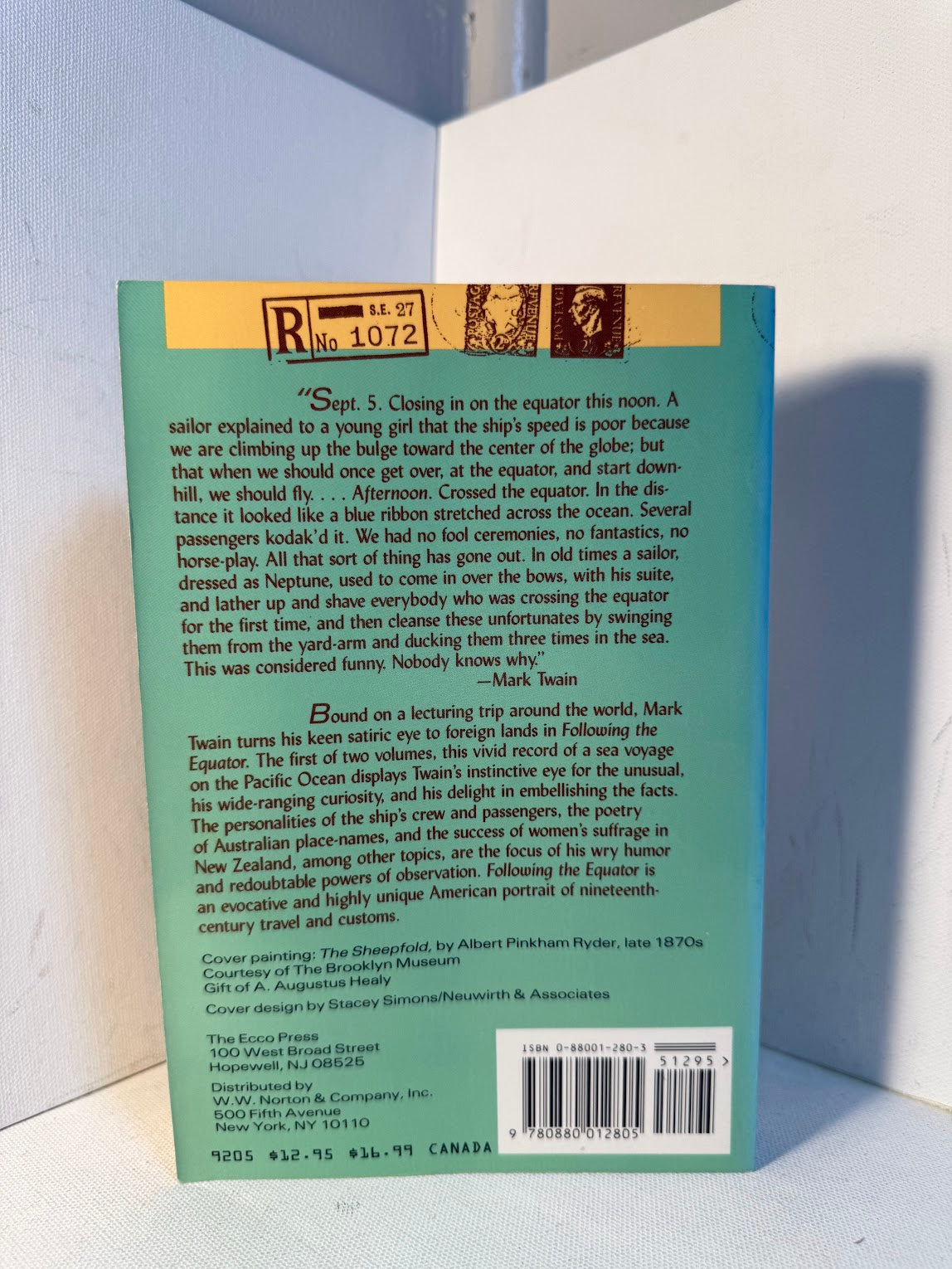 Following the Equator by Mark Twain