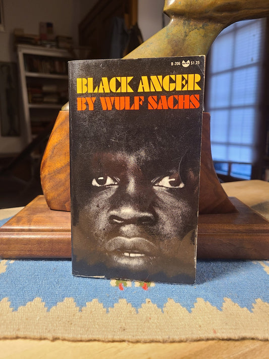 Black Anger by Wulf Sachs