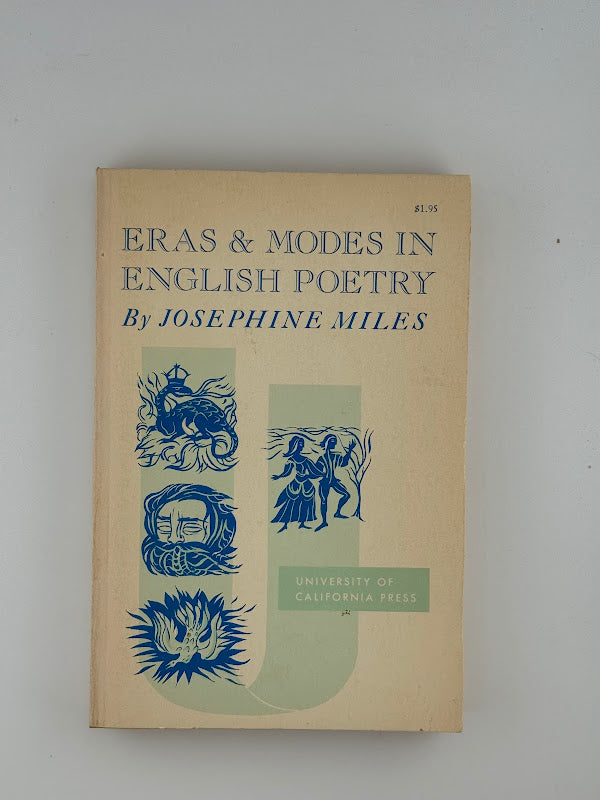 Eras & Modes in English Poetry by Josephine Miles