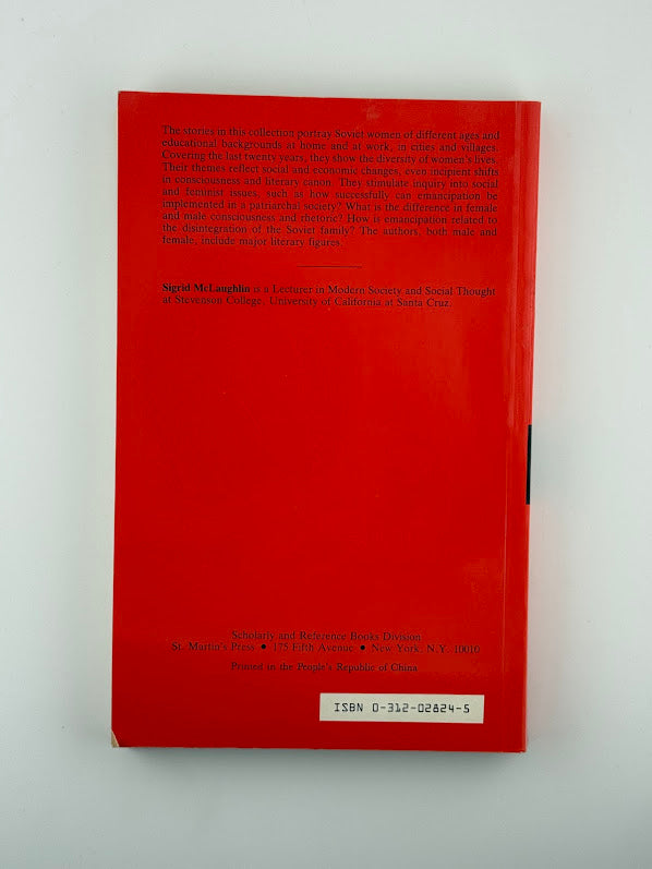 The Image of Women in Contemporary Soviet Fiction