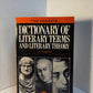 Dictionary of Literary Terms and Literary Theory by J.A. Cuddon
