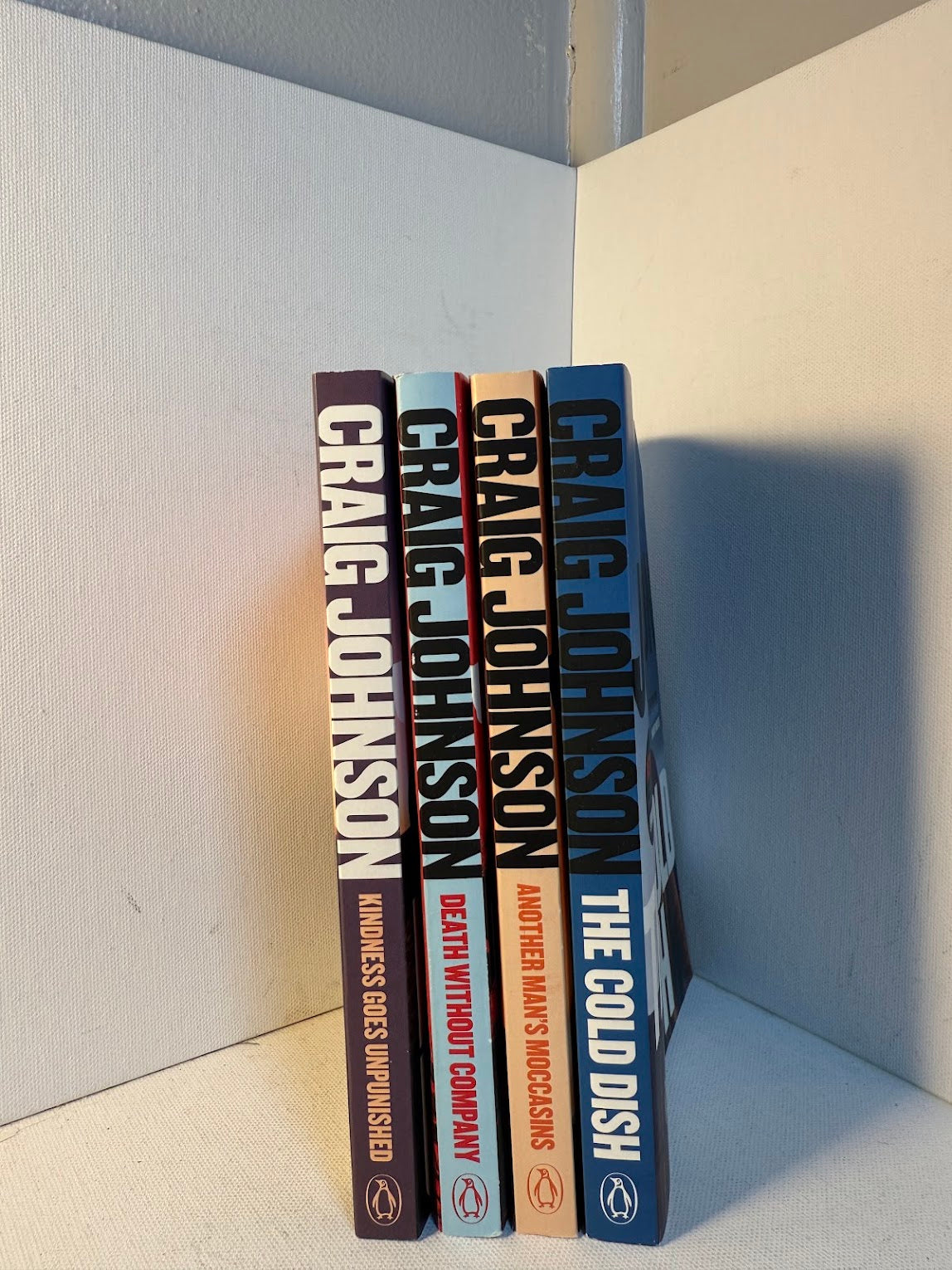 4 Longmire novels by Craig Johnson